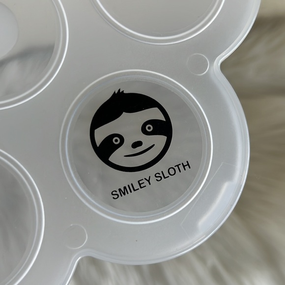 💝 $1 when Purchased with another item 💝 Smiley Sloth egg bites PLASTIC LID - Picture 4 of 5